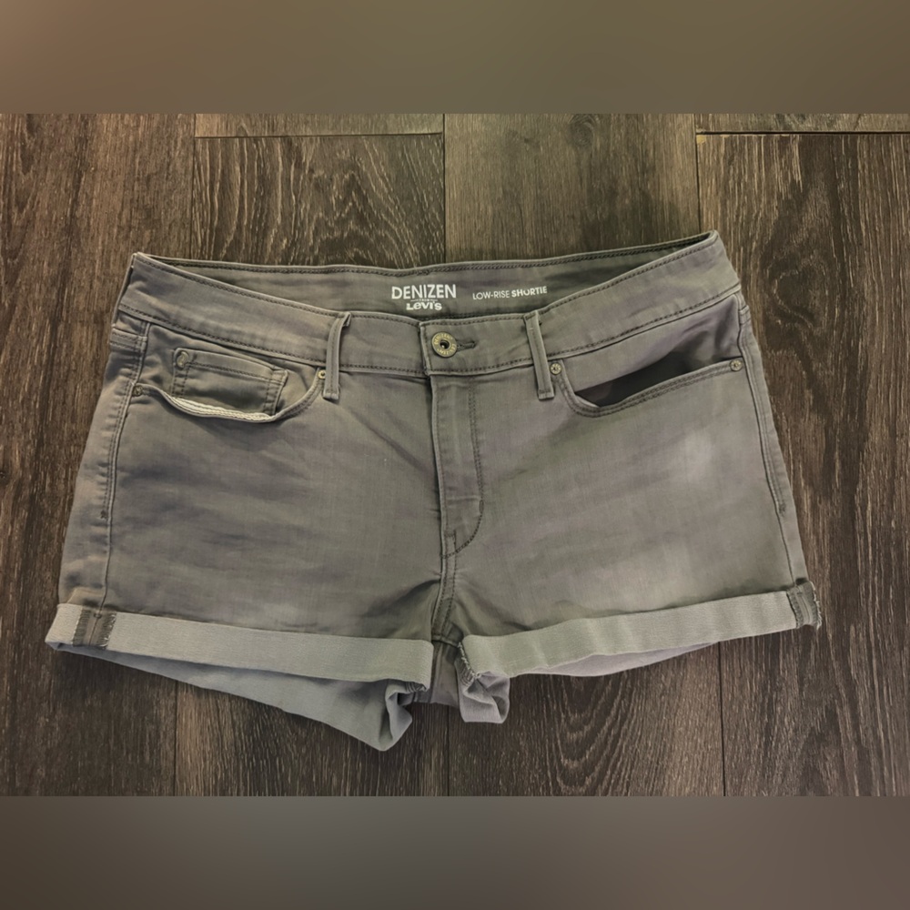 Denizen from Levi's Gray Jean Shorts